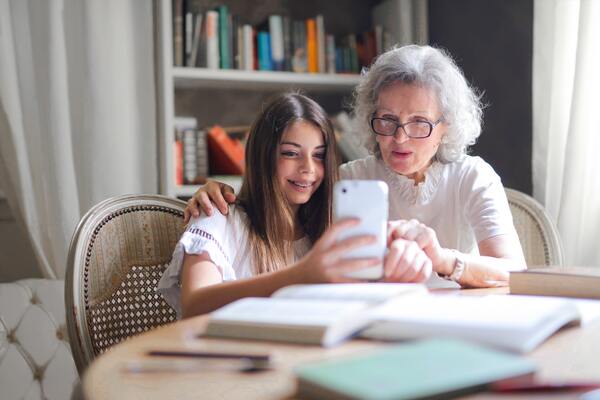 Como fazer fotos lindas com avós