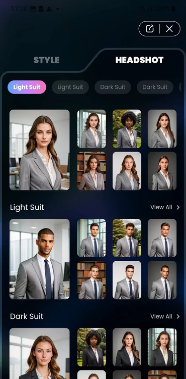 Airbrush AI Professional Headshots