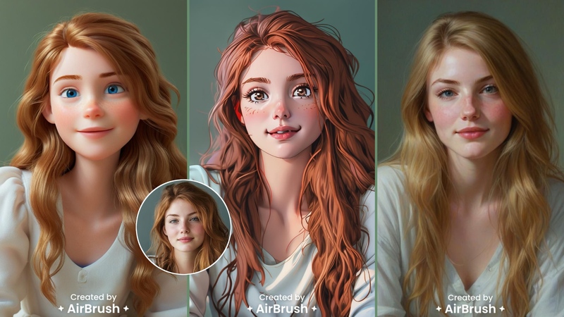 Animate Yourself With Airbrush: The Best AI Cartoon Generator App