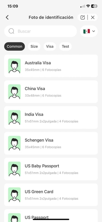 passport photo - visa passport options