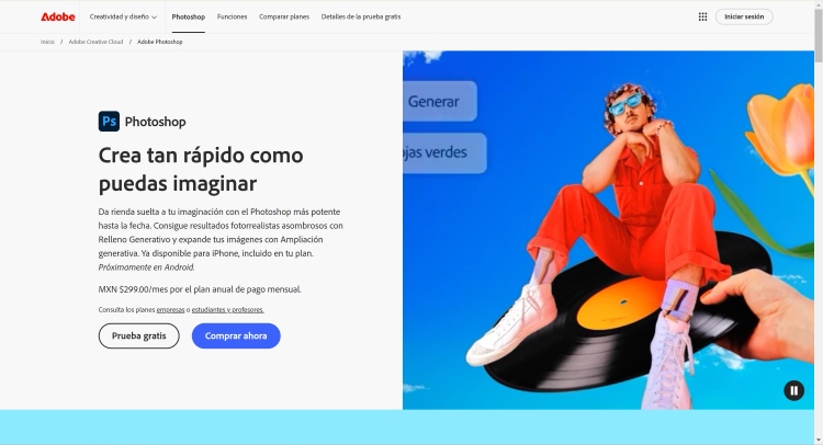 remove people from photos - photoshop screenshot ES