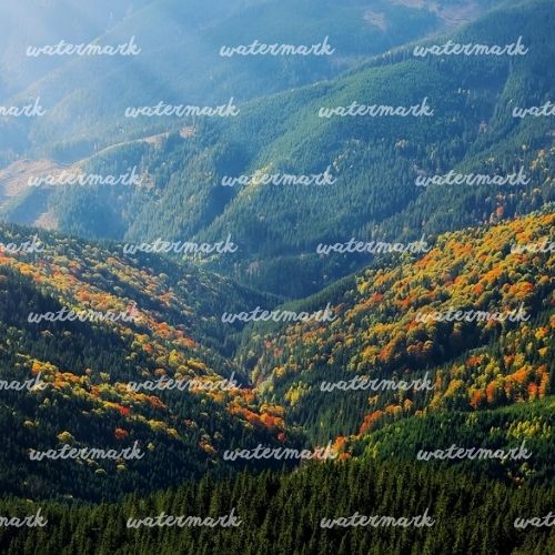 remove watermark - mountain scenery with watermark