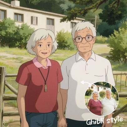 Ghibling effect in AirBrush ao