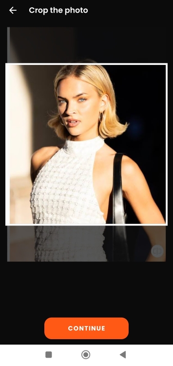 Voilà AI Artist Ghibli App Screenshot PT - blond girl before