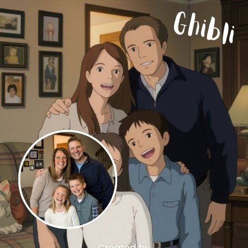 ghibli filter - family