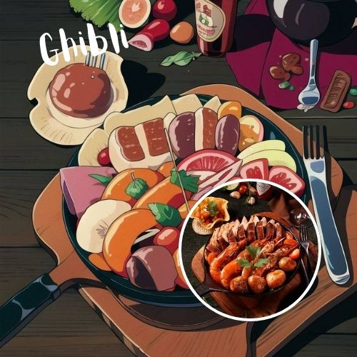 ghibli filter - seafood