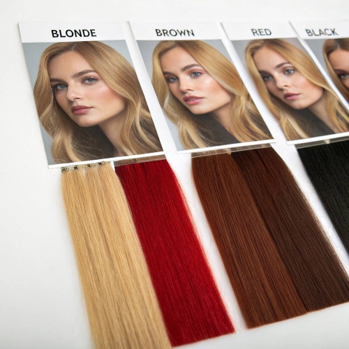 change hair color match colors