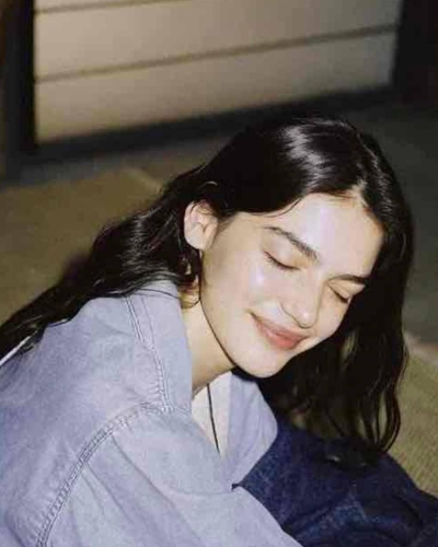 enhance photo - AirBrush app before