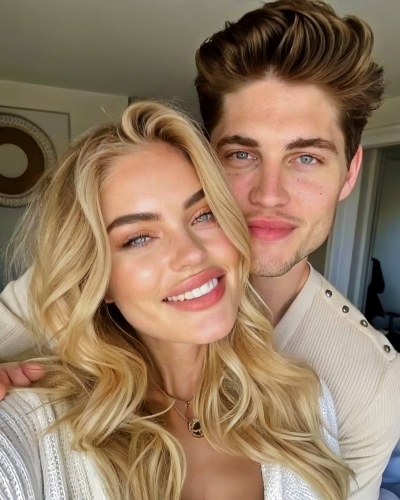 enhance photo - couple selfie after