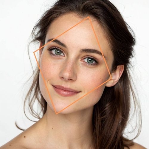 face shape detector - diamond face