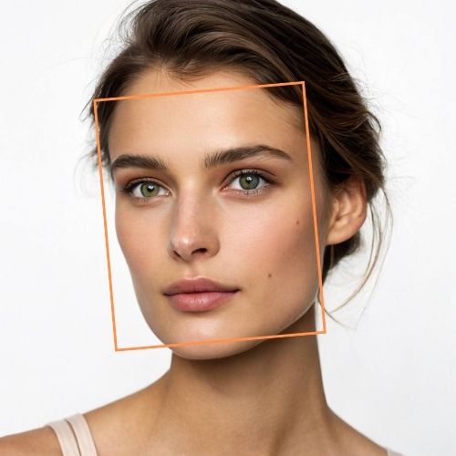 face shape detector - rectangular face