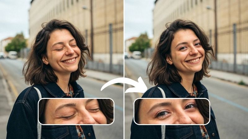 Open Closed Eyes in Photos with Magic AI Tools For Free