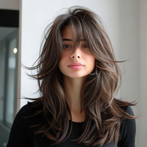 change hairstyle - Wavy Layers