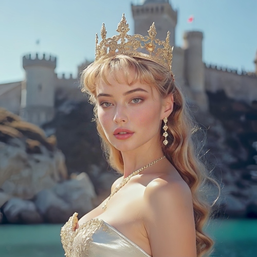 face swap - example princess after