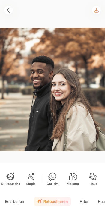 AirBrush App Screenshot GE - remove people from photos upload image