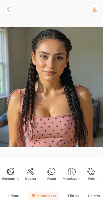 AirBrush App Screenshot PT - avatar ai image upload image