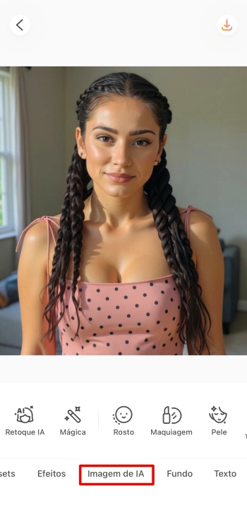 AirBrush App Screenshot PT - avatar ai image