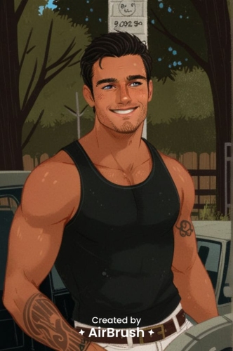 ai avatar - minimalist example male