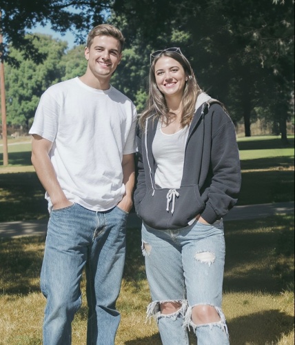 remove people from photos - three friends example after