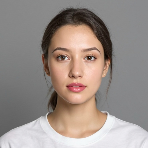 What face shape do I have - oval face example