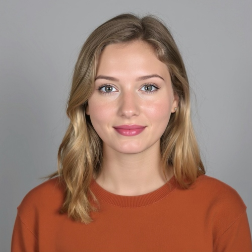 What face shape do I have - round face example