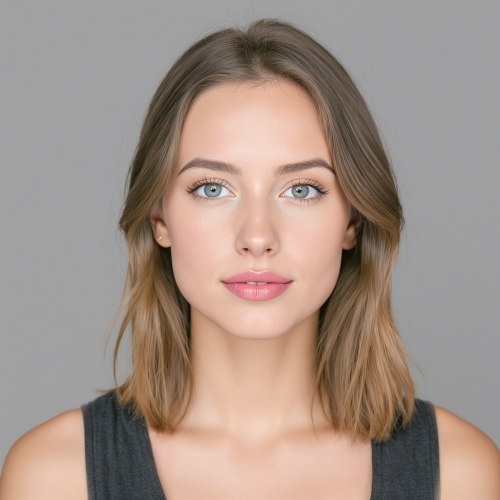 What face shape do I have - square face example