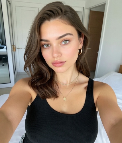 invert image - selfie example after