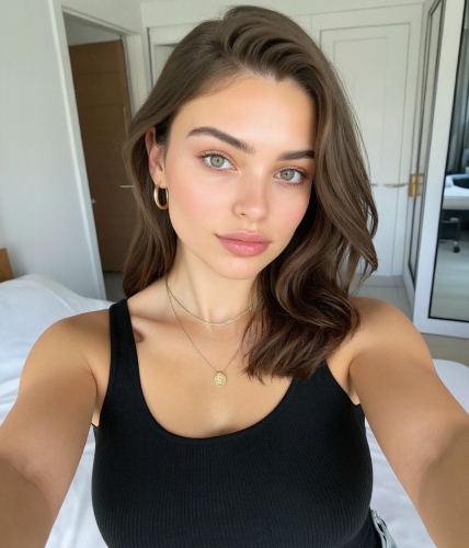 invert image - selfie example before