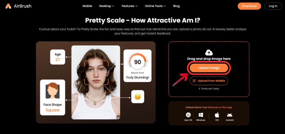 AirBrush Web Screenshot EN - Why Do I Look Fat in Pictures AirBrush Pretty Scale - 02