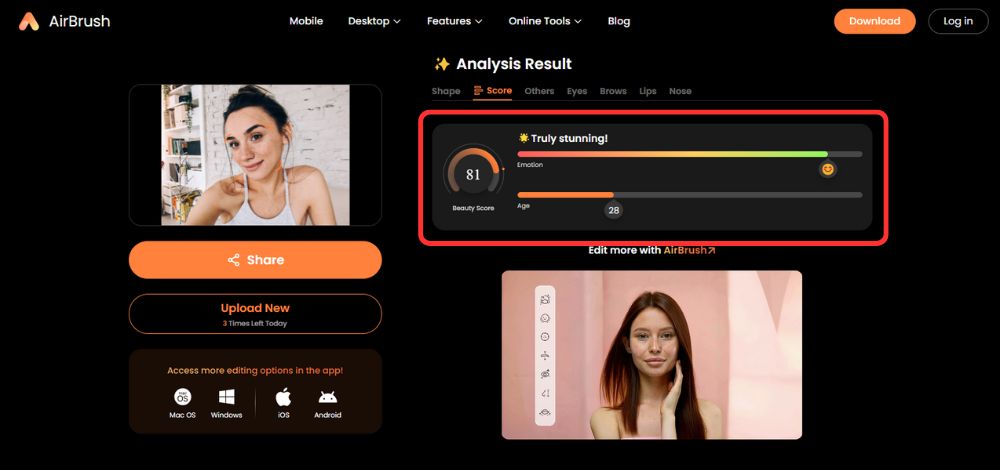 AirBrush Web Screenshot EN - Why Do I Look Fat in Pictures AirBrush Pretty Scale - 03