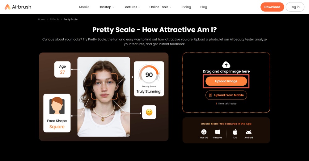 AirBrush Web Screenshot EN - pretty scale upload image