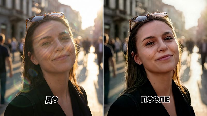 Cover photo - Как убрать блики на фото быстро и эффективно