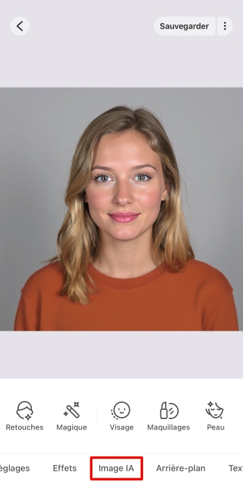 Airbrush App Screenshot FR - create avatar ai image