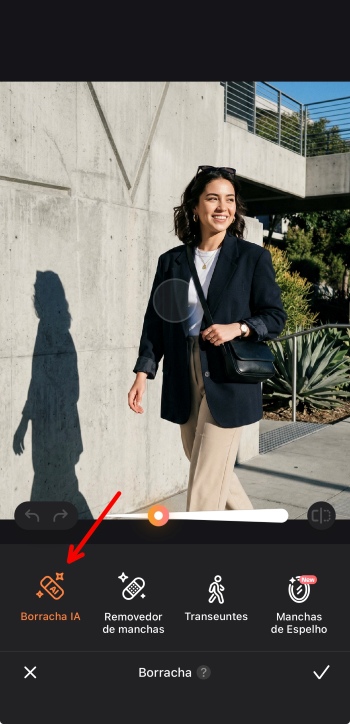 Airbrush App Screenshot PT - remove shadow remover ai