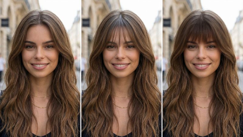 Cover photo - Como saber se fico bem de franja Guia Completo com Teste Virtual Grátis