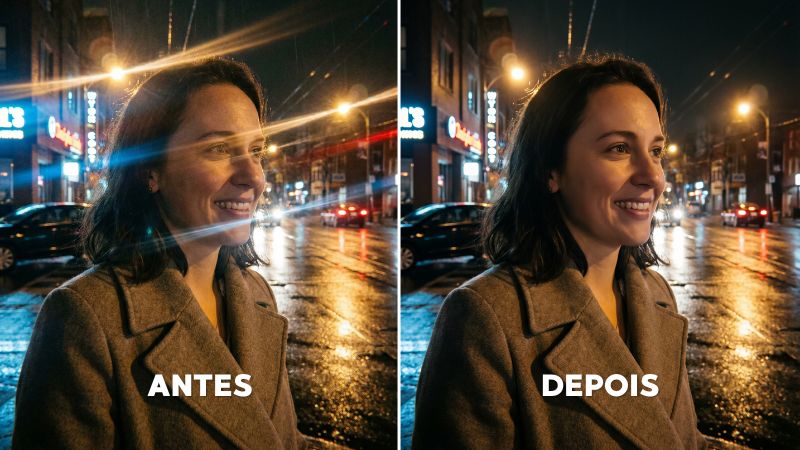 Cover photo - Como tirar reflexo de luz da foto Guia completo para celular, PC e online